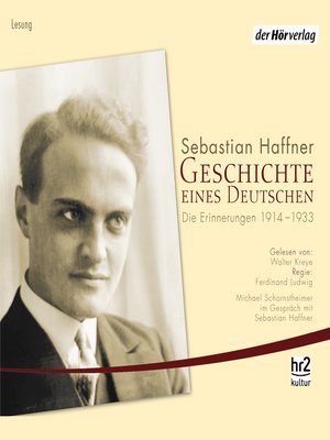 cover image of Geschichte eines Deutschen